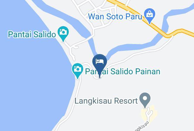 Pesisir Selatan Regency - Langkisau Resort Maps