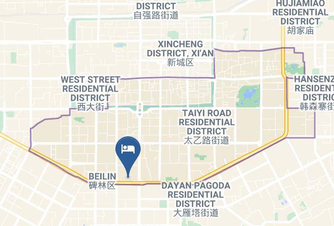 Xi An - Langle Hotel Maps