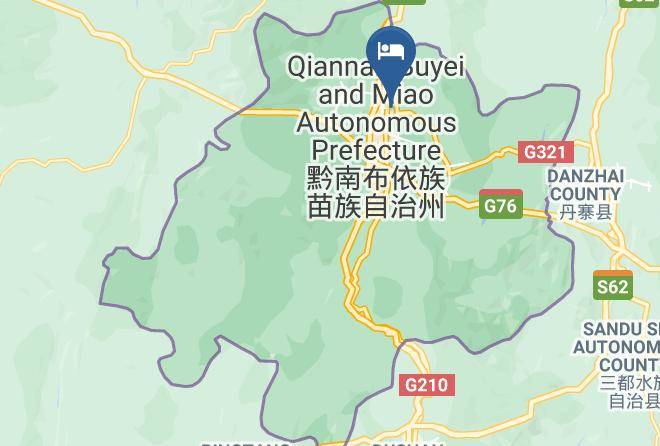 Qiannan Aut Prefecture - Langqi Themed Hotel Maps