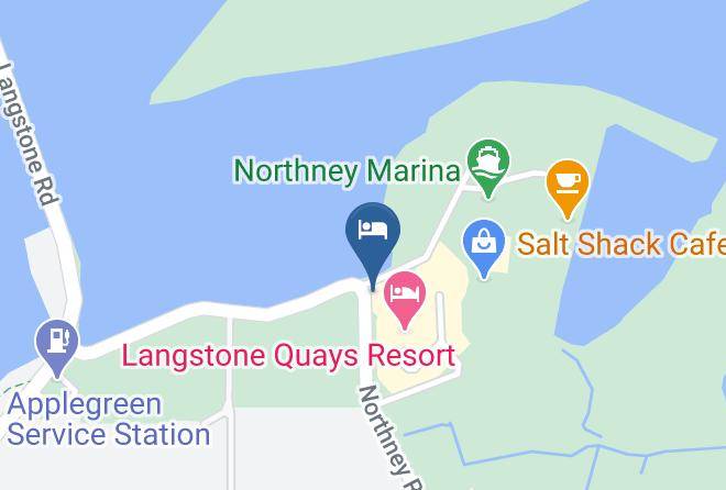 Langstone Hotel Map