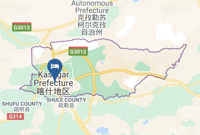 Kashi Region - Langting Hotel Maps