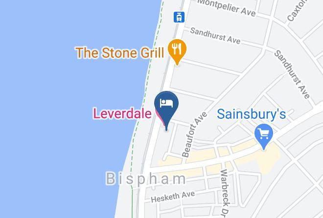 Blackpool - Langwood Hotel Maps