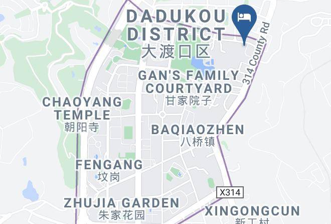 Dadukou District - Langyi Hotel Maps