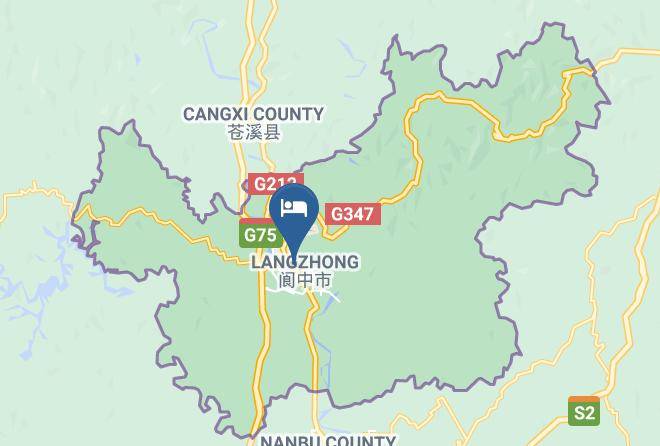 Langzhong Wanchi International Hotel Map