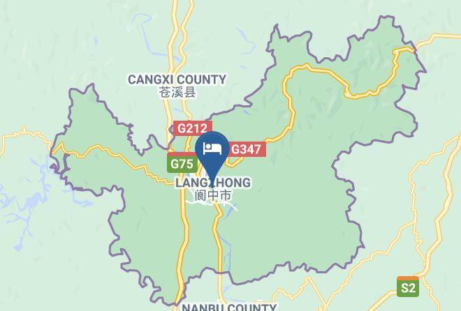 Langzhong Yuntianxi Century Hotel Map