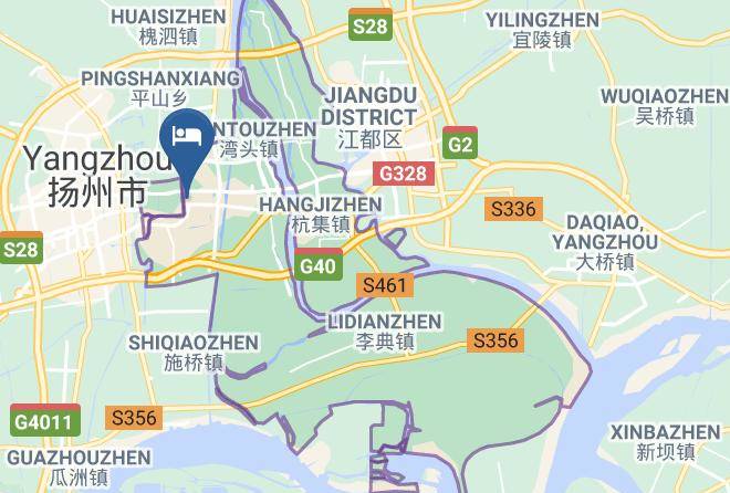 Yangzhou - Lanhai Holiday Hotel Maps