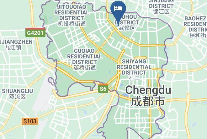 Chengdu - Lanhong Hotel Chengdu Maps
