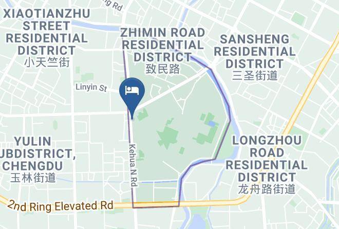 Chengdu - Lanhudao Hotel Maps