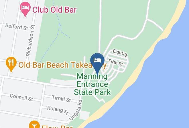Mid Coast - Lanis On The Beach Maps