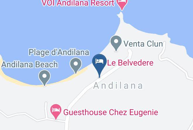 Nosy Be - Lanjava Bed And Breakfast Maps