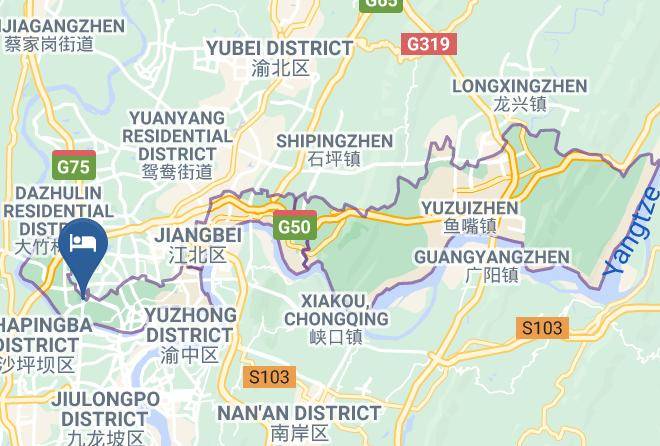 Jiangbei District - Lanjian Hotel Maps