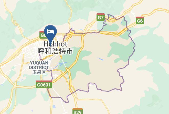 Hohhot - Lanjing Hotel Maps