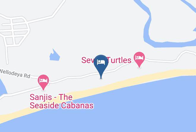 Galle - Lanka Beach Bungalows Maps