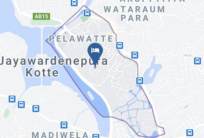 Colombo - Lanka Star Bungalows Maps
