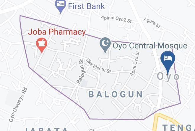 Oyo - Lanmark Hotel Maps