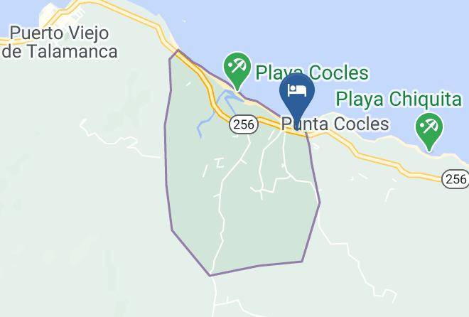 Talamanca - Lanna Ban Hotel Maps