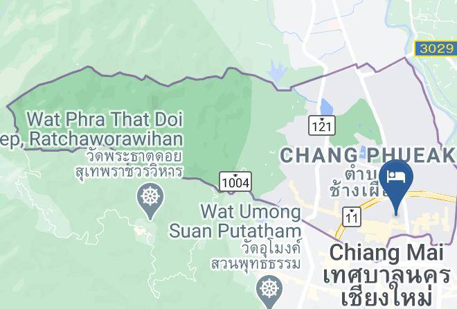 Amphoe Mueang Chiang Mai - Lanna Boutique Resort Maps