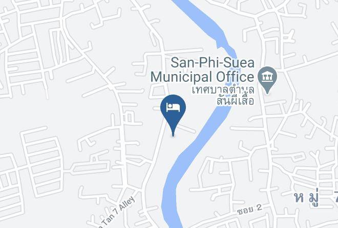 Amphoe Mueang Chiang Mai - Lanna Dusita Riverside Boutique Resort Maps