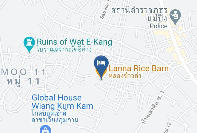 Amphoe Saraphi - Lanna Rice Barn Maps