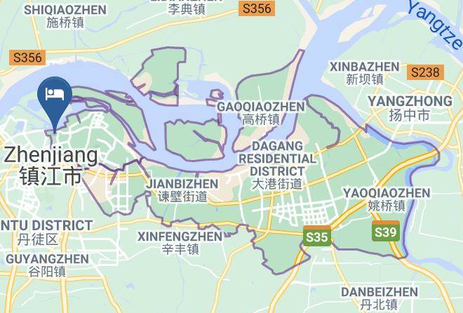 Zhenjiang - Lano Hotel Maps