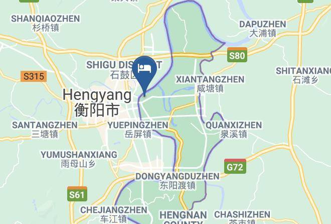 Hengyang - Lanou Hotel Maps