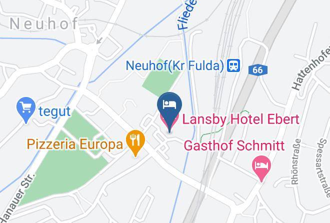 Fulda - Lansby Hotel Ebert Maps