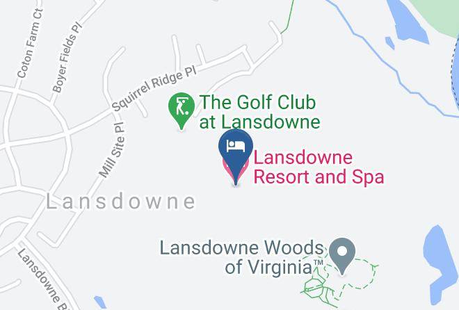 Loudoun - Lansdowne Resort And Spa Maps