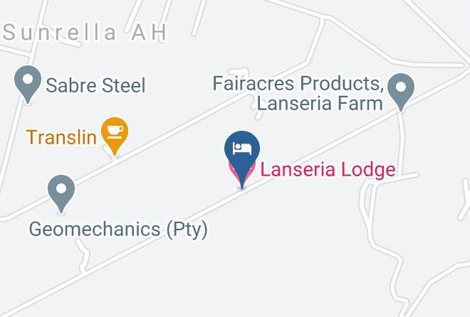 City Of Johannesburg - Lanseria Lodge Maps