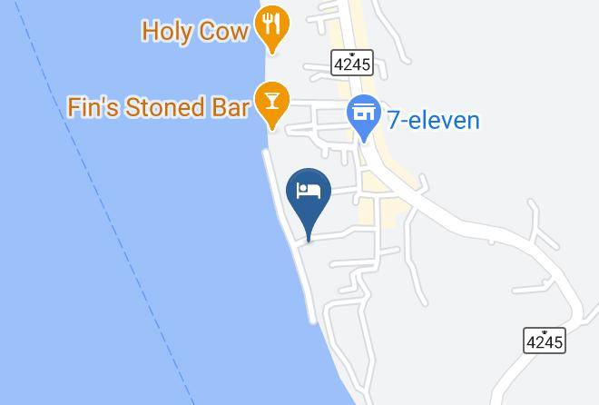 Amphoe Ko Lanta - Lanta A&j Klong Khong Beach Resort Maps