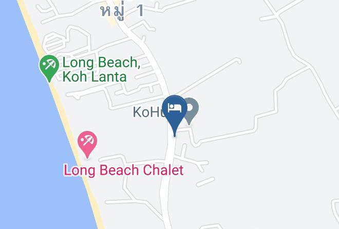 Amphoe Ko Lanta - Lanta Baan Nok Resort Maps