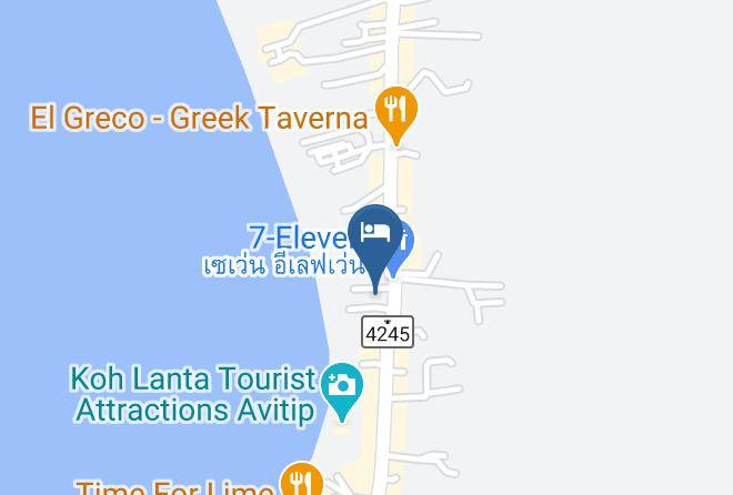 Amphoe Ko Lanta - Lanta Bee Garden Maps