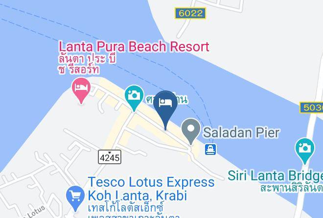 Amphoe Ko Lanta - Lanta Chaolay Maps