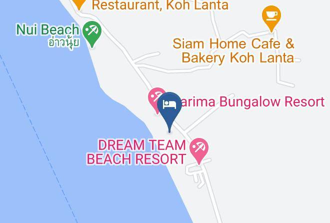 Lanta Coral Beach Resort Map