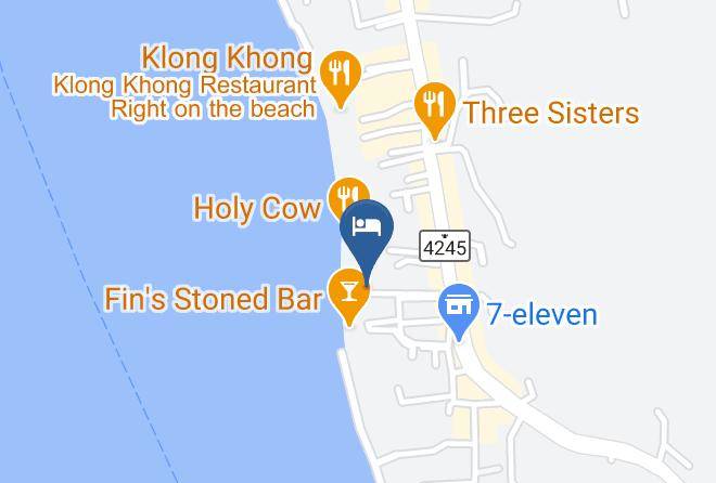 Amphoe Ko Lanta - Lanta Family Resort Maps
