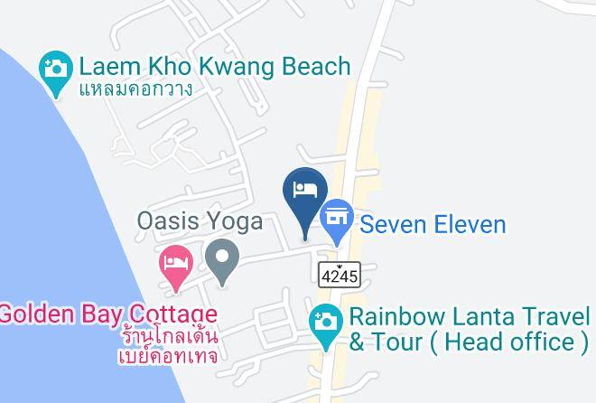Amphoe Ko Lanta - Lanta For Rest Boutique Hotel Maps