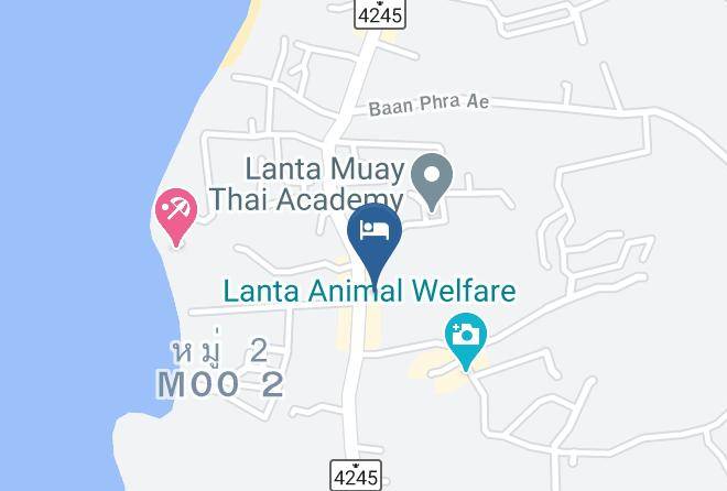 Lanta Happy Hill Resort Map
