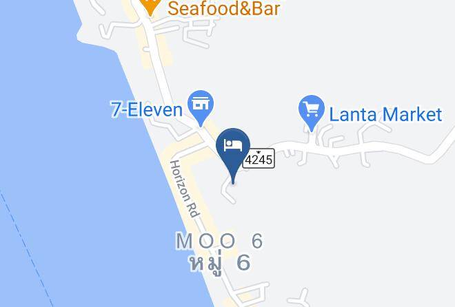 Amphoe Ko Lanta - Lanta Infinity Hotel Maps