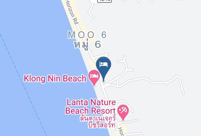 Amphoe Ko Lanta - Rubber Tree Resort Maps
