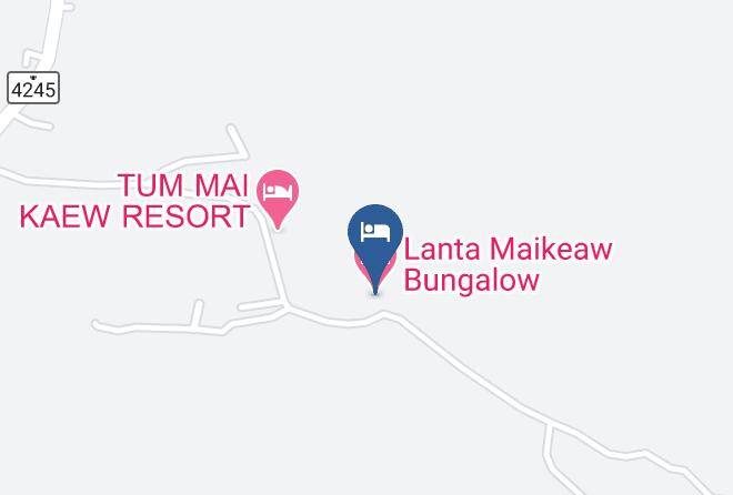 Amphoe Ko Lanta - Lanta Maikeaw Bungalow Maps