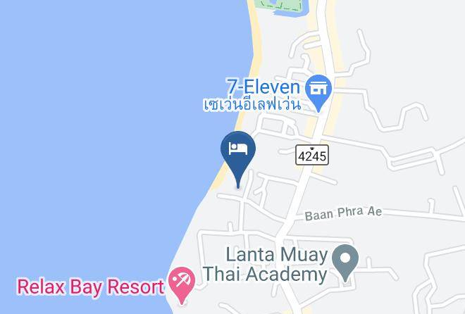 Amphoe Ko Lanta - Lanta Marina Resort Maps