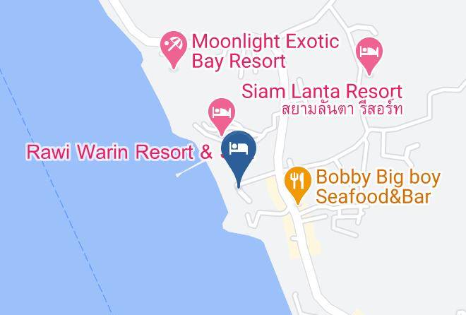 Amphoe Ko Lanta - Lanta Palace Resort & Beach Club Maps