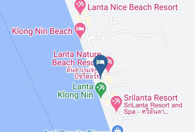 Amphoe Ko Lanta - Lanta Paradise Beach Resort Maps