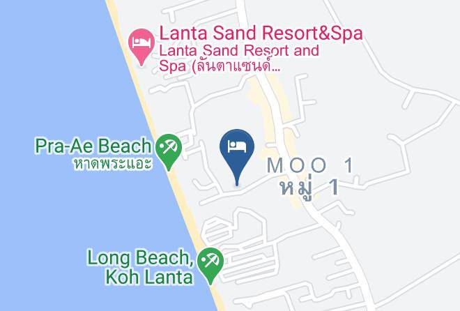 Amphoe Ko Lanta - Lanta Pearl Beach Resort Maps