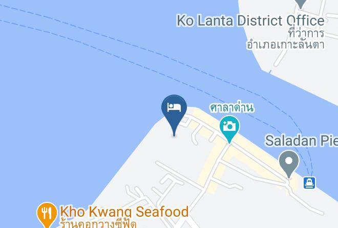 Amphoe Ko Lanta - Lanta Pura Beach Resort Maps
