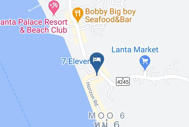 Amphoe Ko Lanta - Lanta Ray Bay Hotel Maps