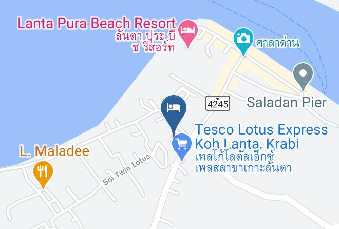 Amphoe Ko Lanta - Lanta Residence&spa Maps