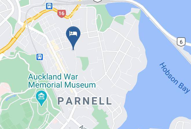 Auckland Parnell - Lantana Lodge Bbh Maps