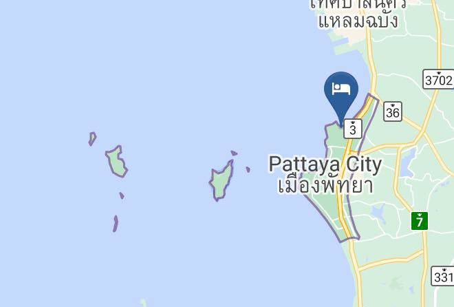 Lantana Pattaya Hotel & Resort Map