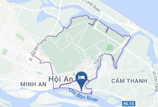 Lantana Riverside Hoi An Boutique Hotel & Spa Map