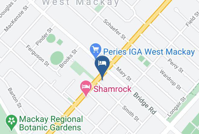 Mackay - Lantern Motor Inn Maps